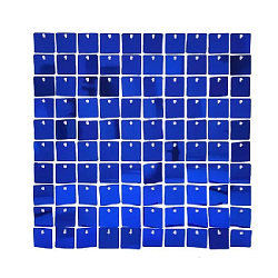 Панель с пайетками для фотозоны 30х30см, синий