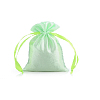 Мешочек атласный 10х15см, св.мятный
