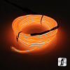 Шнур неоновый светящийся от USB 5 м, оранжевый