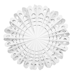 Снежинка 45 см №4, белый